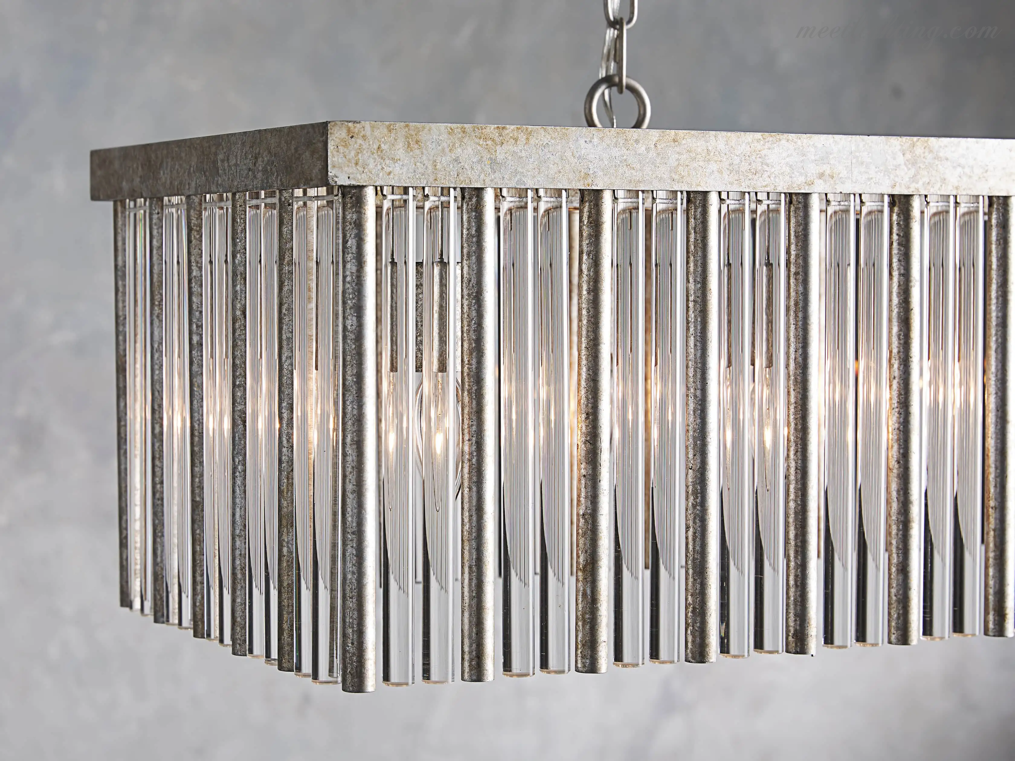 Andalucia Rectangular Chandelier-MEET LIGHTING