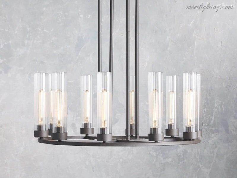 Andreas Round Chandelier-MEET LIGHTING