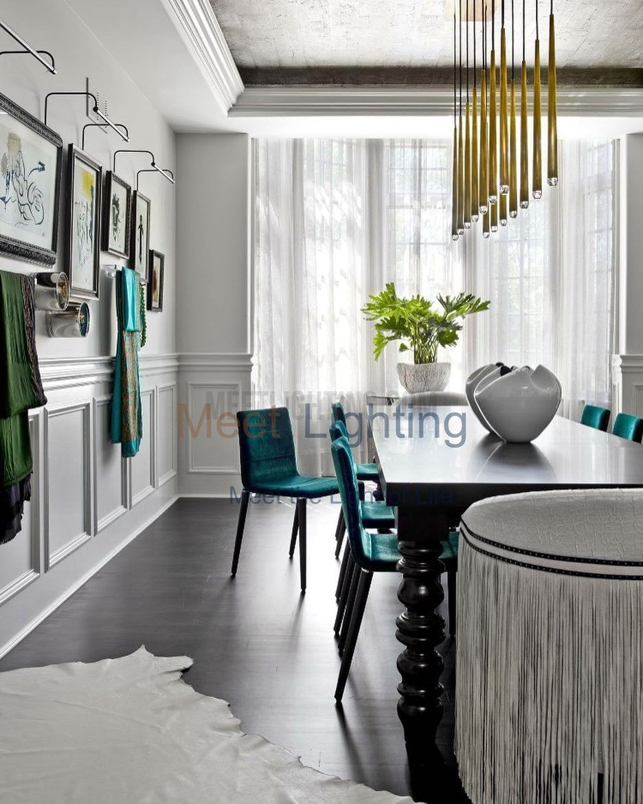 Aquitance Round Chandelier 48"-MEET LIGHTING