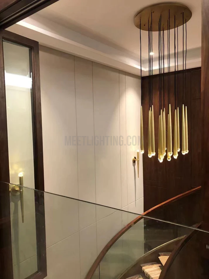 Aquitance Round Chandelier 48"-MEET LIGHTING