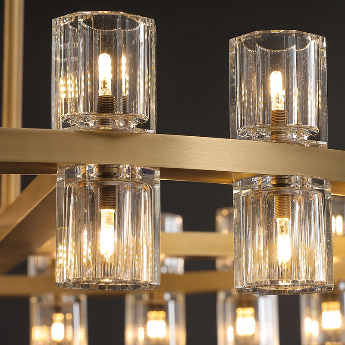 Arcachon Crystal 2-Tier Round Chandelier 54“ Customization-MEET LIGHTING