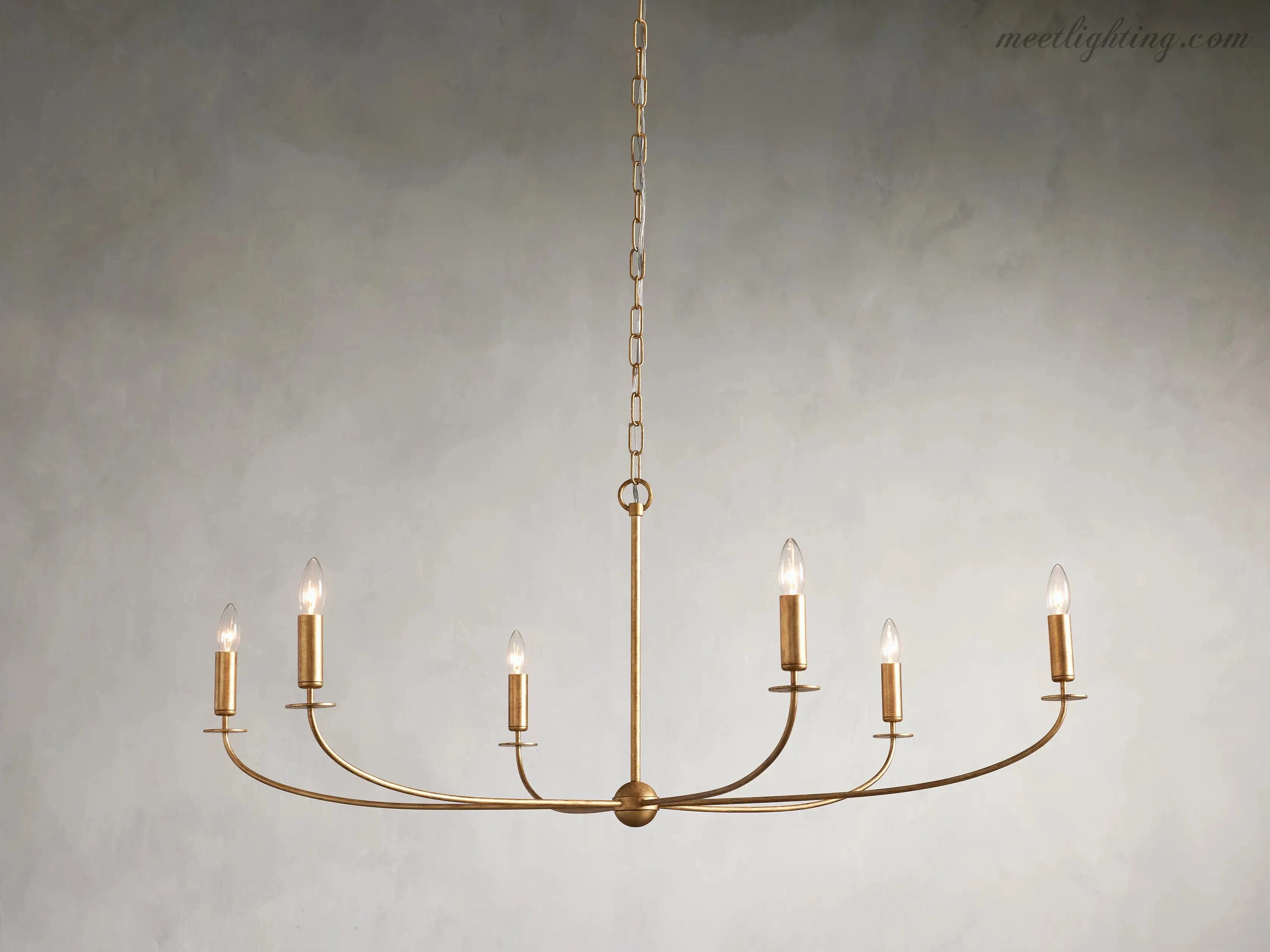 Arnett Round Chandelier-MEET LIGHTING