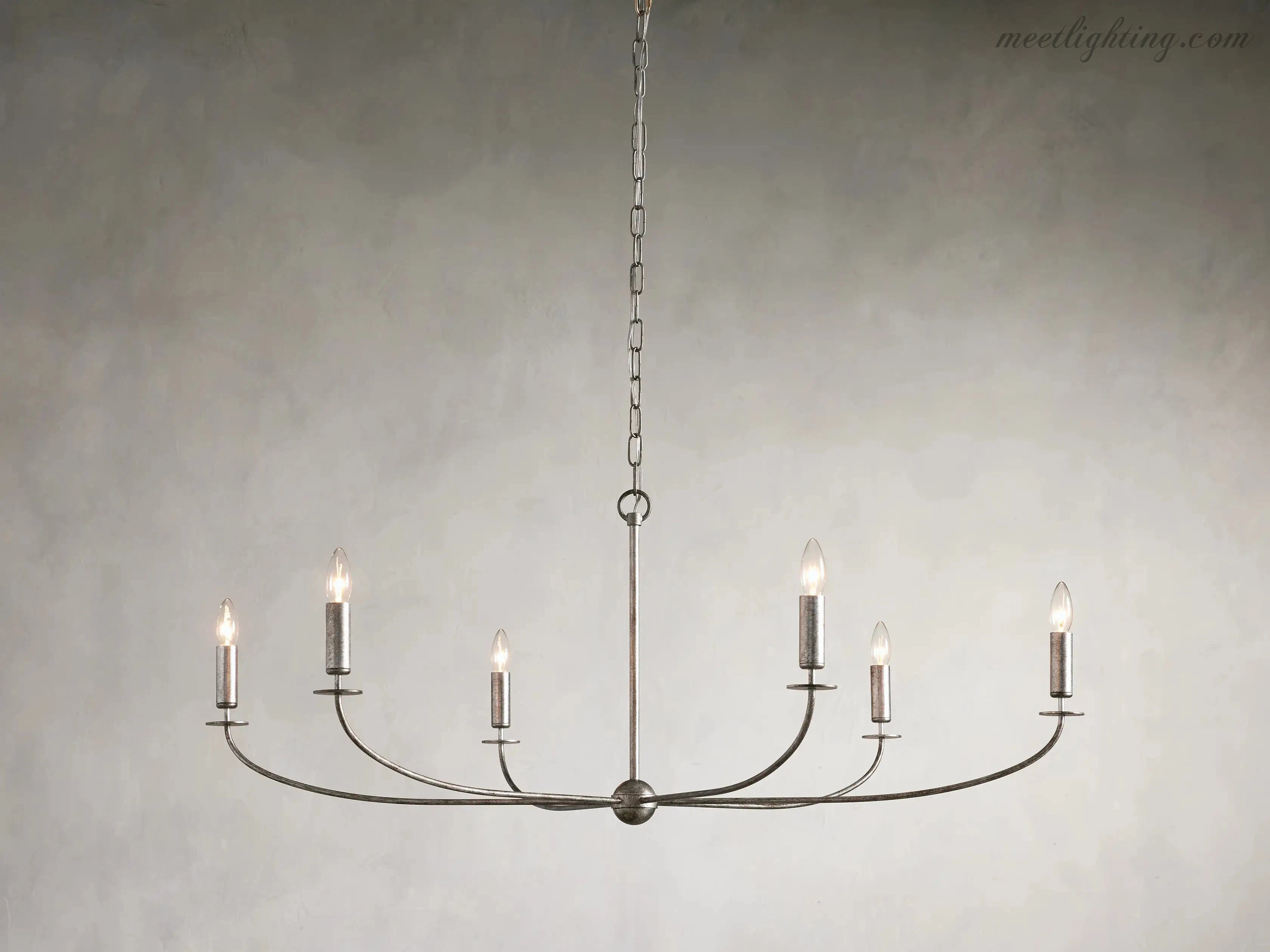 Arnett Round Chandelier-MEET LIGHTING