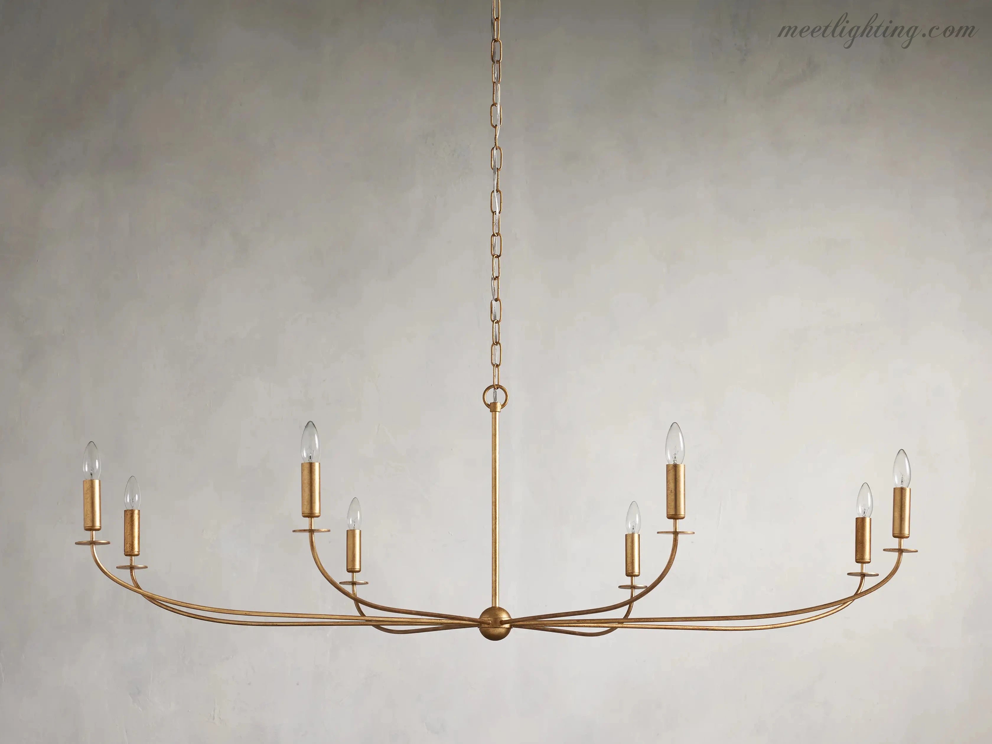 Arnett Round Chandelier-MEET LIGHTING