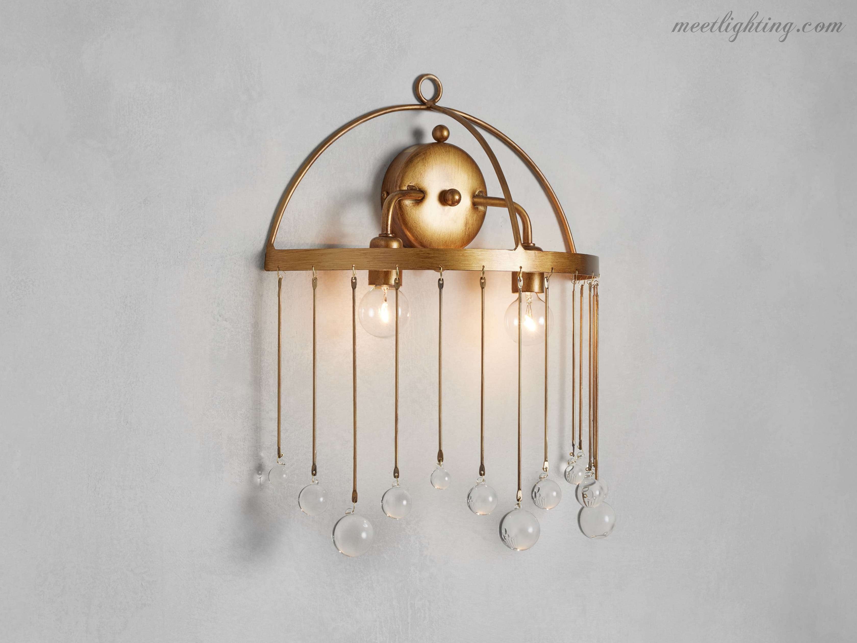 Aubrey 2-Light Wall Sconce-Meet Lighting