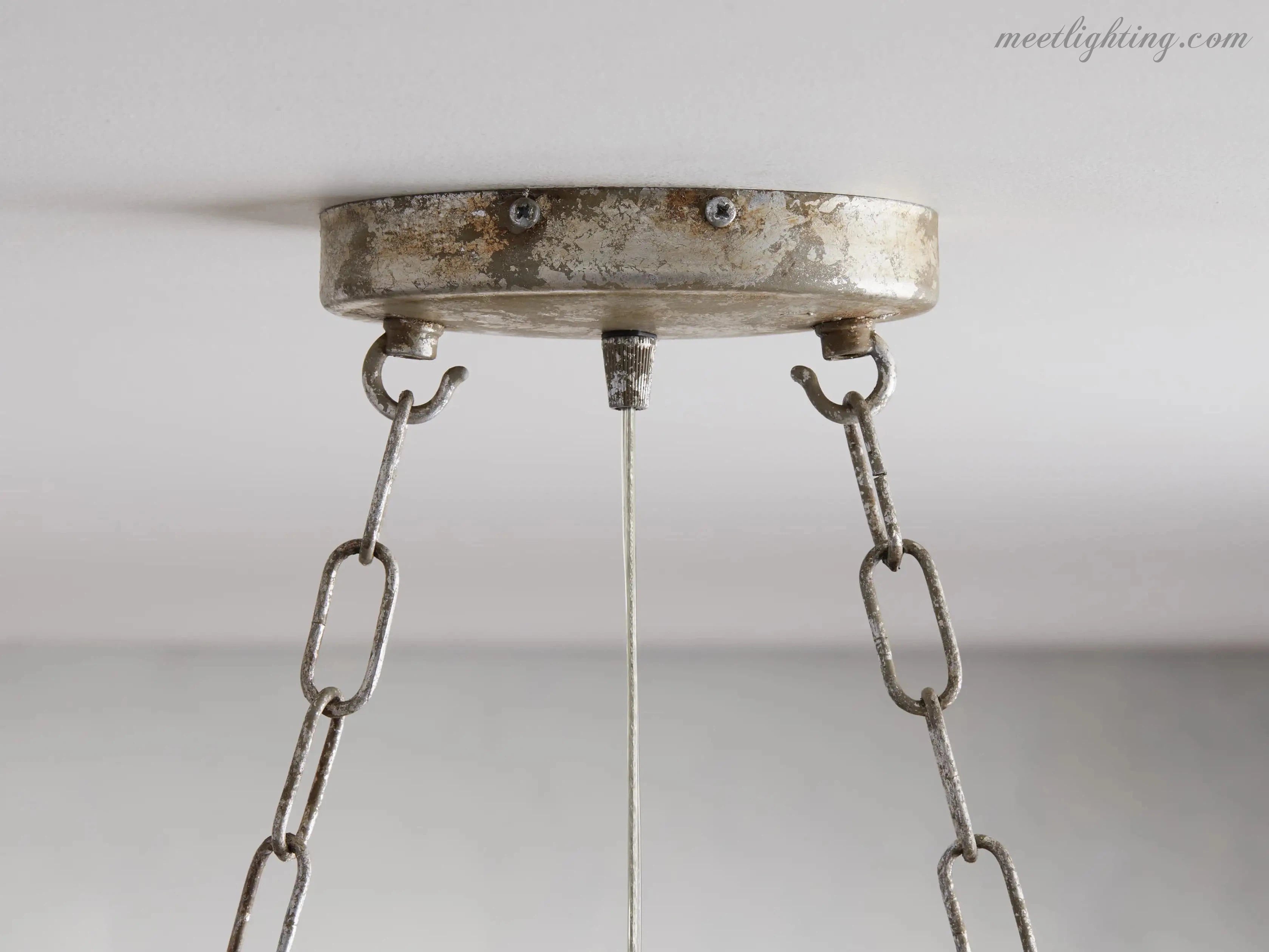 Aubrey 7 Light Oval Chandelier-MEET LIGHTING