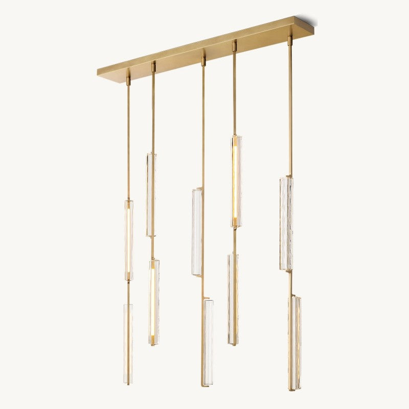 Audon Linear Chandelier 54"-MEET LIGHTING