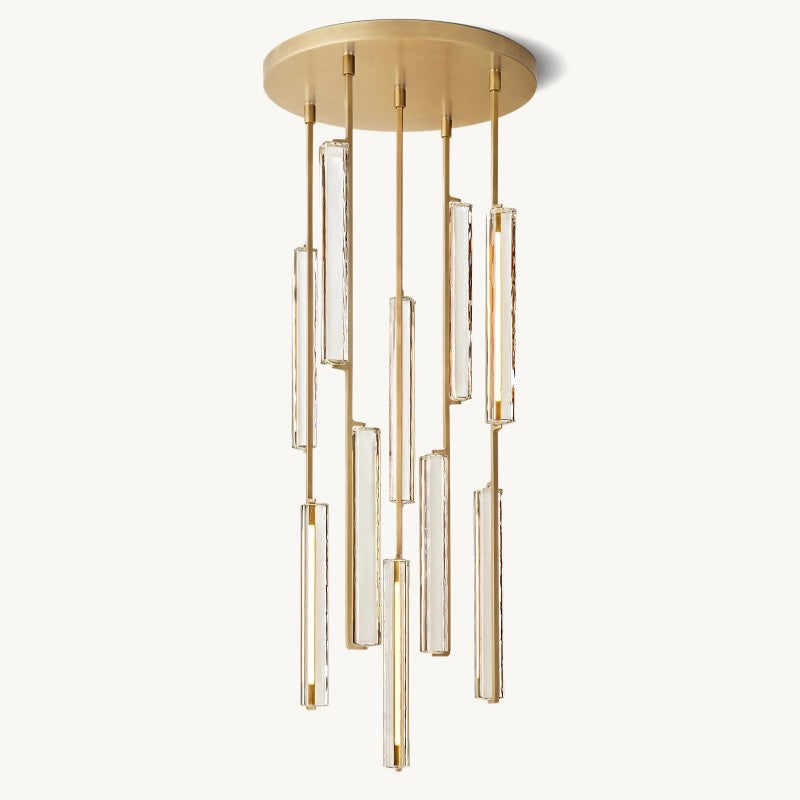 Audon Round Chandelier 24"-MEET LIGHTING