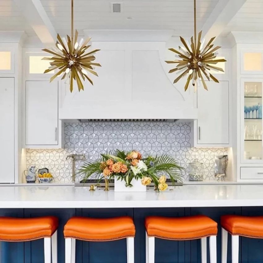 Axel Crystal Sputnik Chandelier-MEET LIGHTING