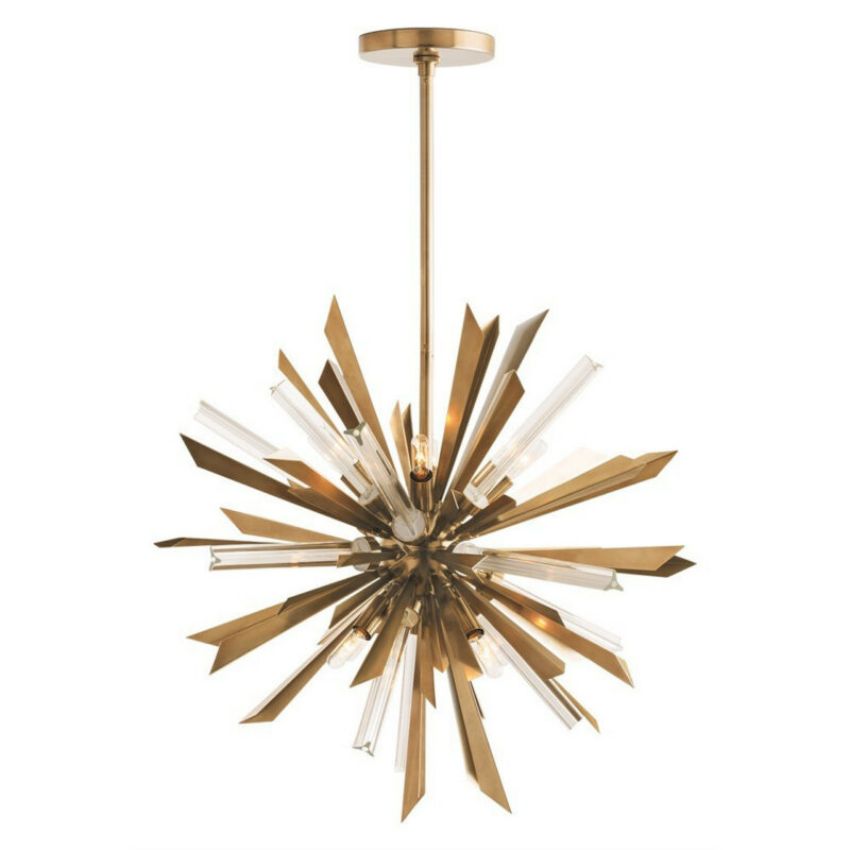Axel Crystal Sputnik Chandelier-MEET LIGHTING
