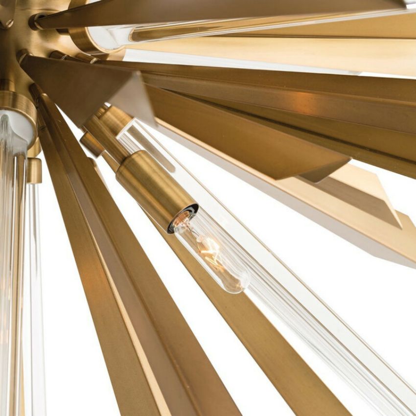 Axel Crystal Sputnik Chandelier-MEET LIGHTING