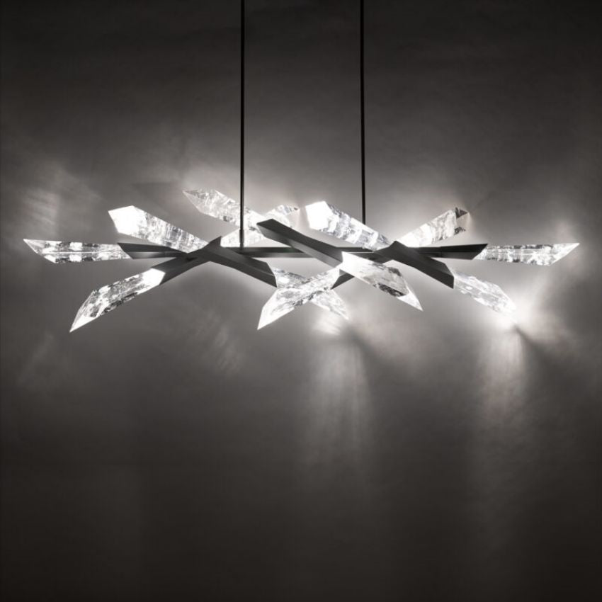 Axel Linear Chandelier 60"-MEET LIGHTING