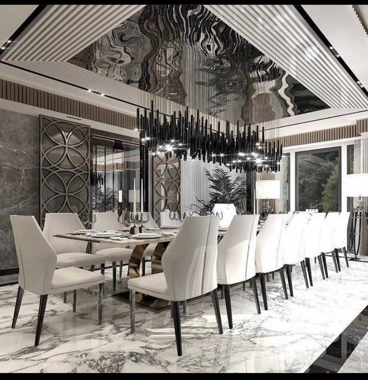 Bellini Round Metal Tubular Pendant Light Chandelier-MEET LIGHTING