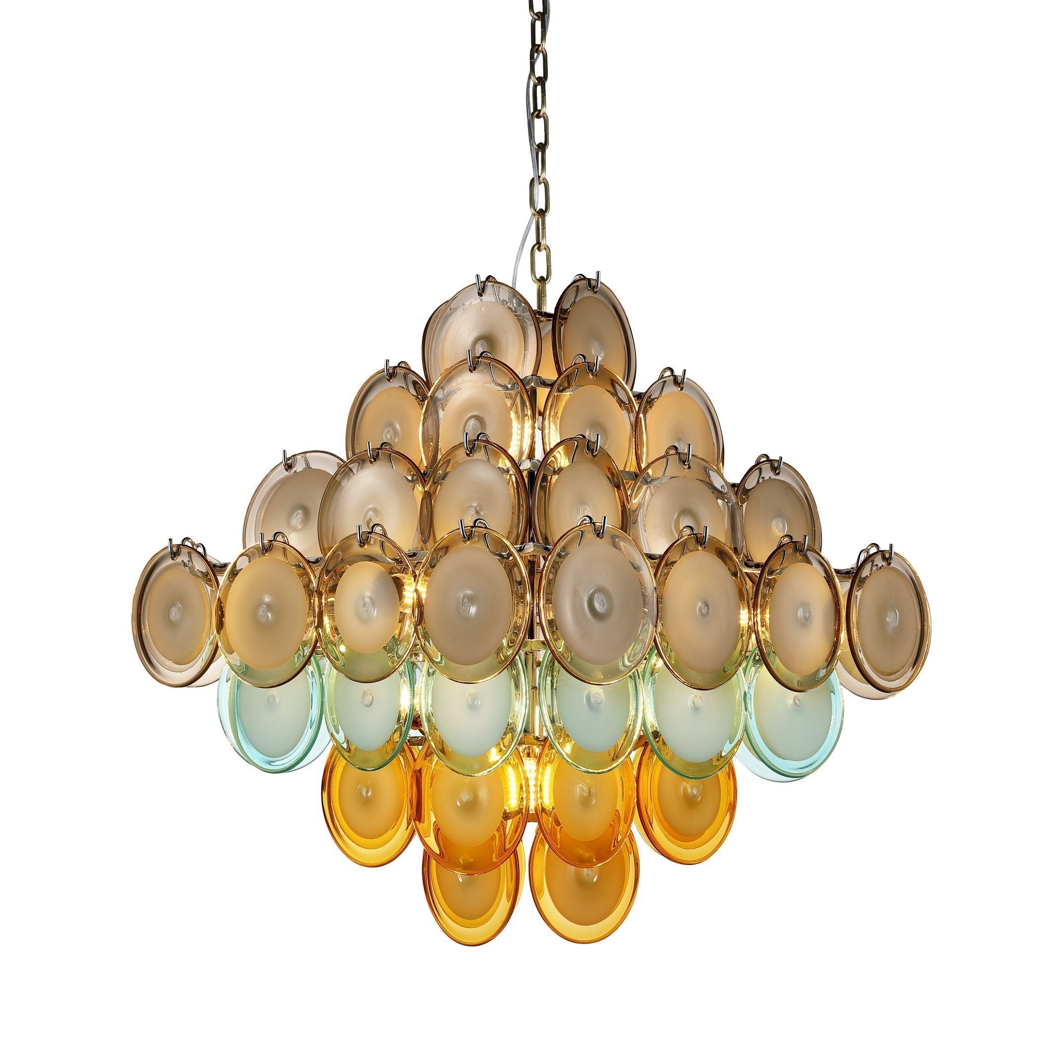 Bettina Round Chandelier-MEET LIGHTING