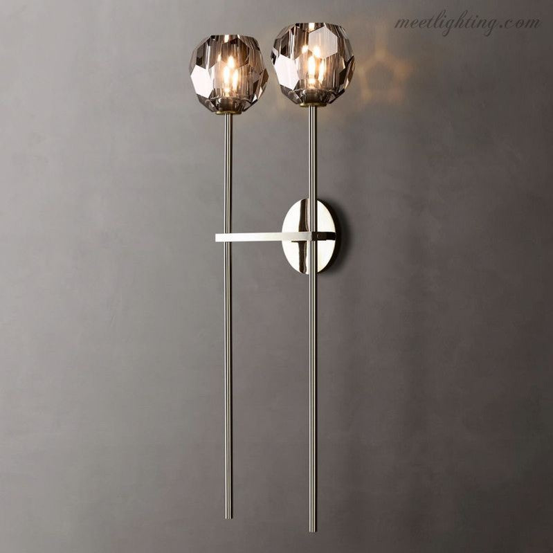 Boule Glass Double Wall Lamp (long)-Meet Lighting