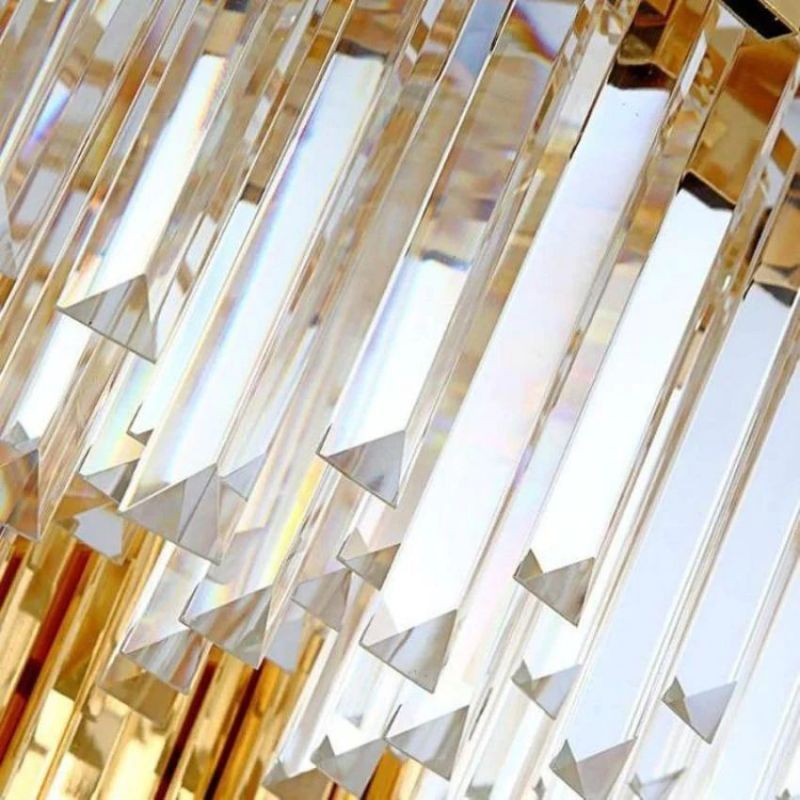 Bourbons Flushmount Chandelier-MEET LIGHTING