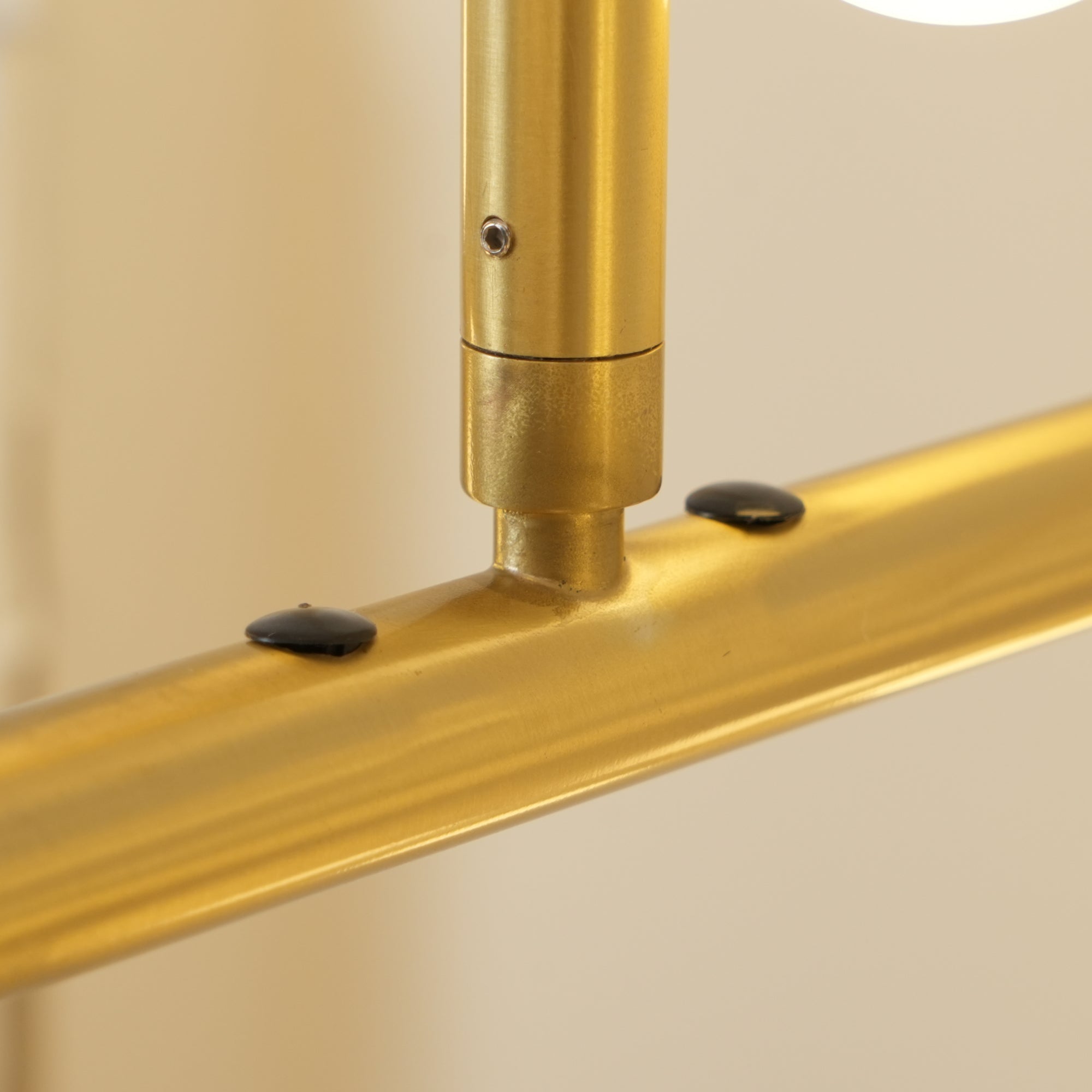 Brass Glass Drop Chandelier-MEET LIGHTING