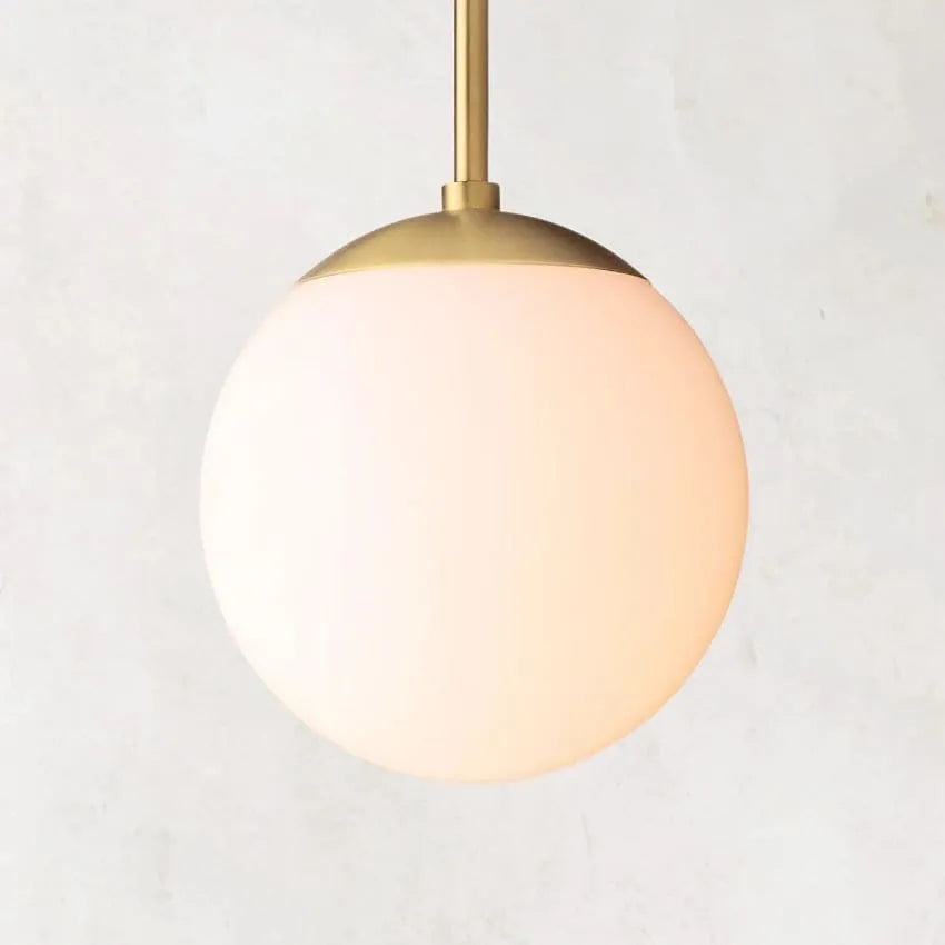 Burlie Modern Opaling Glass Pendant Chandelier-MEET LIGHTING