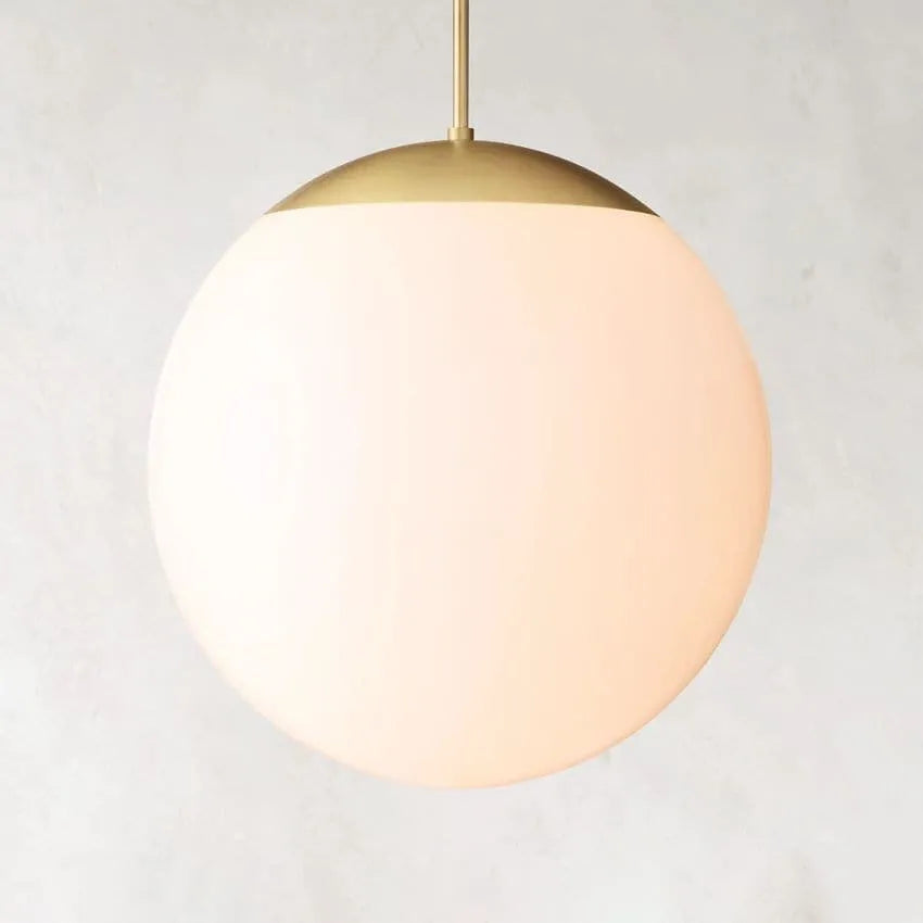 Burlie Modern Opaling Glass Pendant Chandelier-MEET LIGHTING