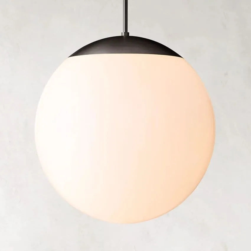 Burlie Modern Opaling Glass Pendant Chandelier-MEET LIGHTING