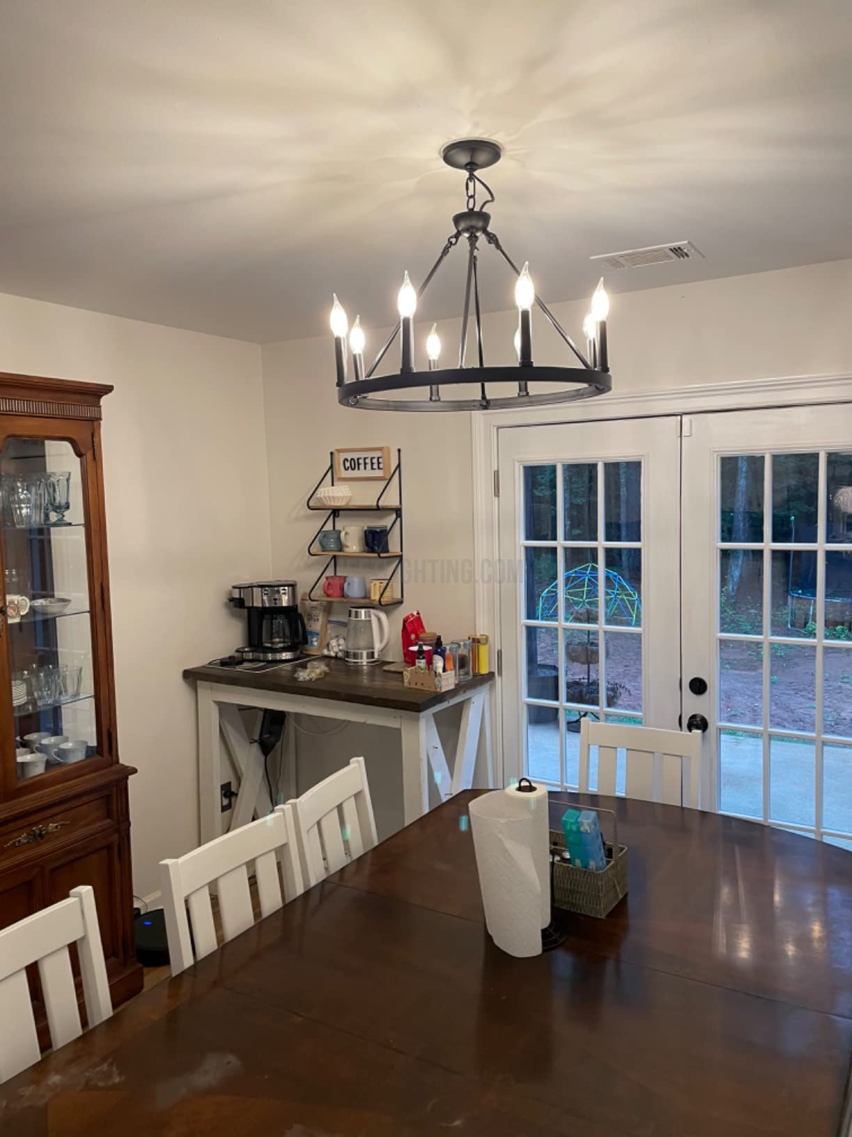 Camino Vintage Candelabra Round Chandelier 73" 63" 50" 38" 26"-MEET LIGHTING