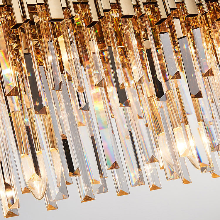 Candi Crystal Chandelier for Dining Room-MEET LIGHTING