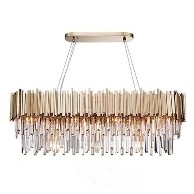 Candi Crystal Chandelier for Dining Room-MEET LIGHTING