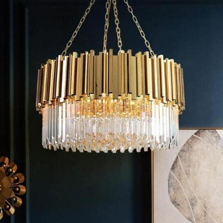 Candi Round Modern Chandelier Chain-MEET LIGHTING