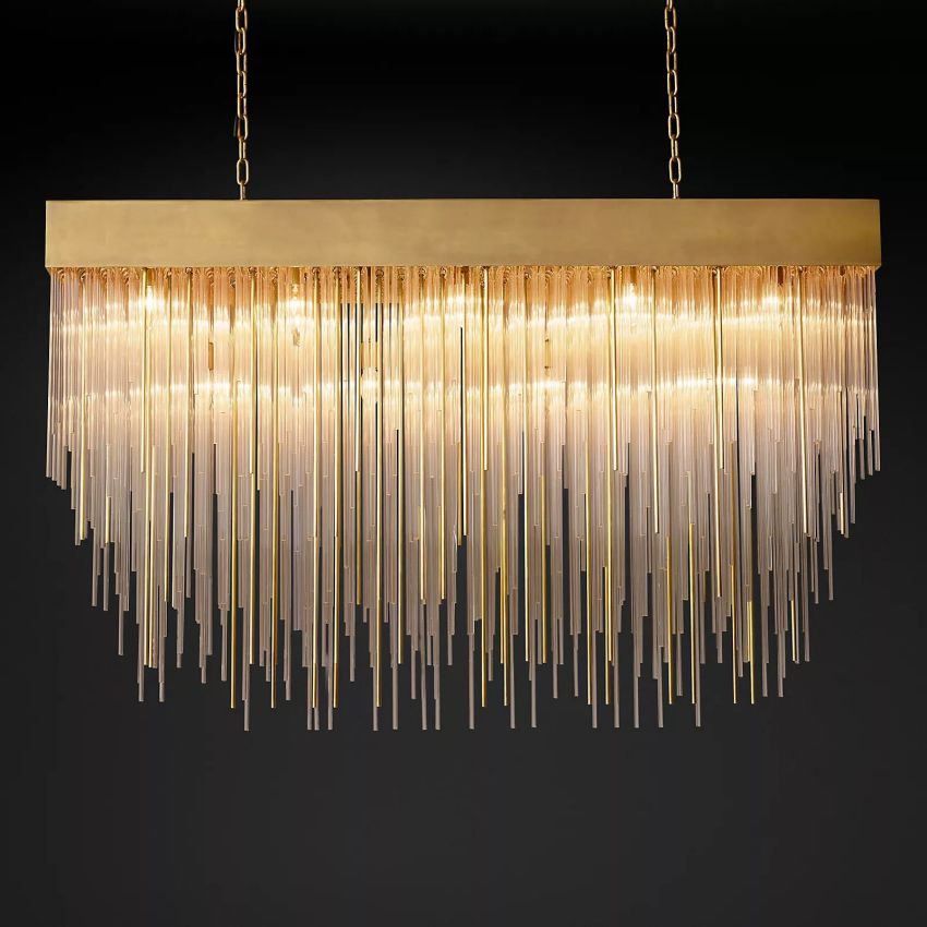 Casa Rectangular & Square Chandelier-MEET LIGHTING