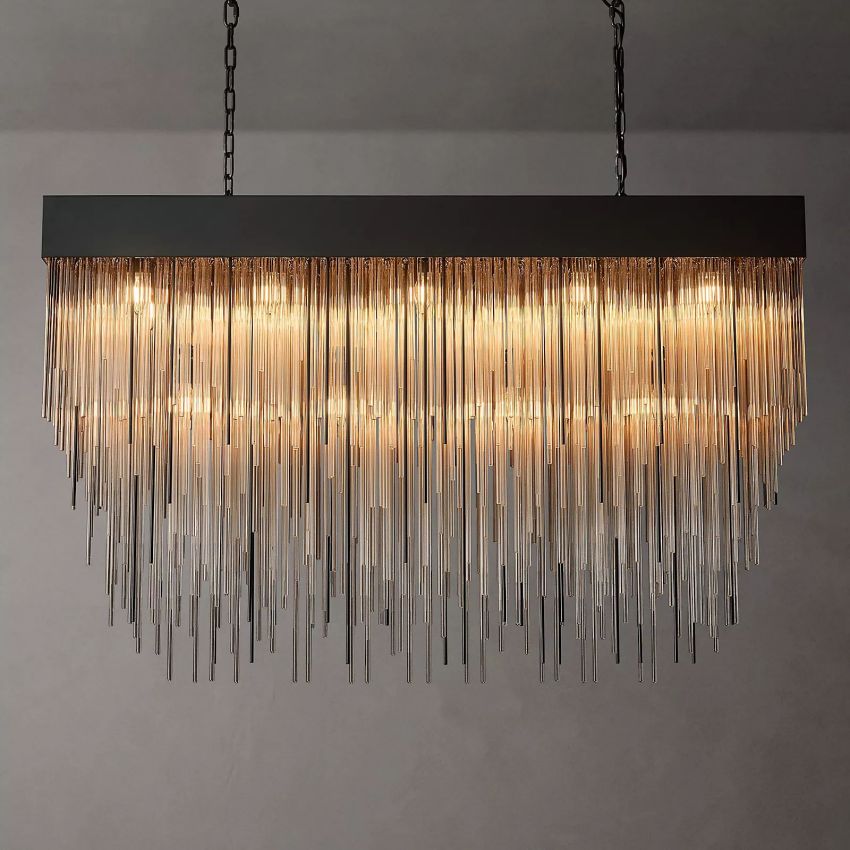 Casa Rectangular & Square Chandelier-MEET LIGHTING