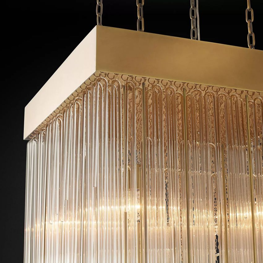 Casa Rectangular & Square Chandelier-MEET LIGHTING