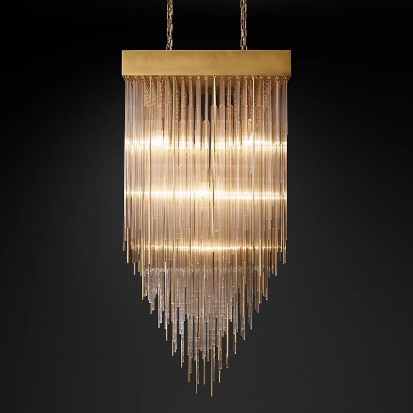 Casa Rectangular & Square Chandelier-MEET LIGHTING