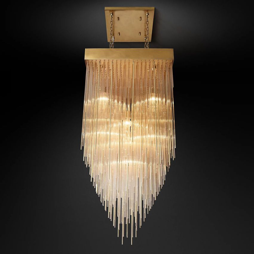 Casa Rectangular & Square Chandelier-MEET LIGHTING