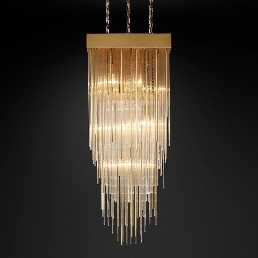 Casa Rectangular & Square Chandelier-MEET LIGHTING