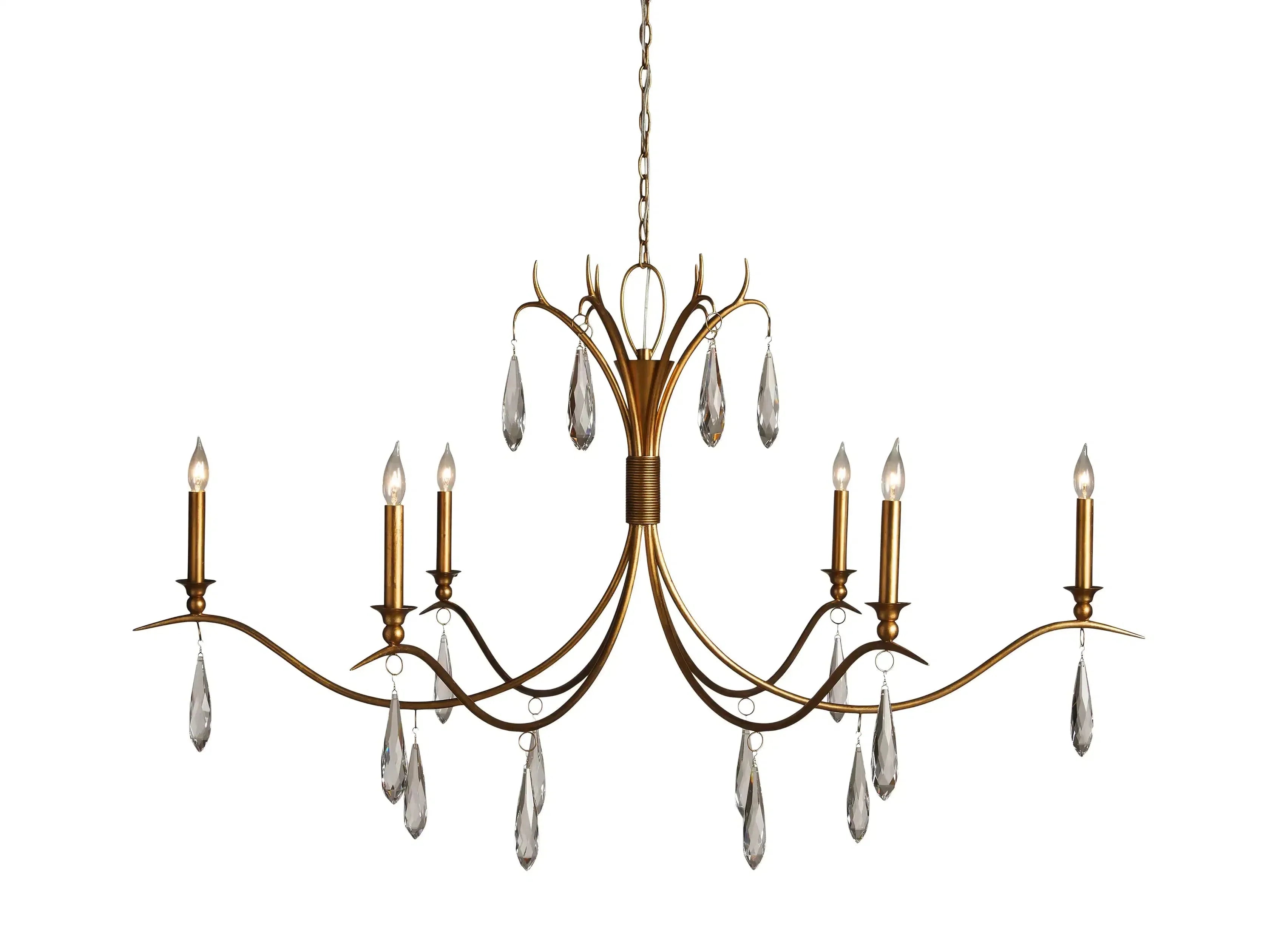 Celine Chandelier 36'' 59''-MEET LIGHTING