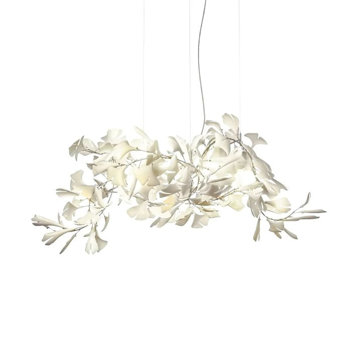 Ceramic Gingko Luxury Chandelier Style G-MEET LIGHTING