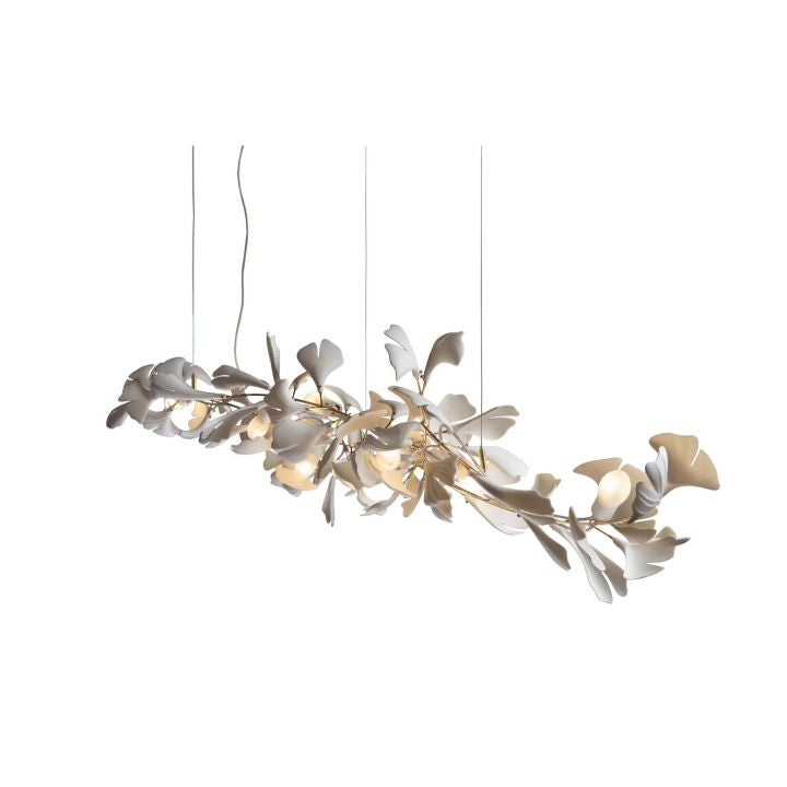 Ceramic Gingko Luxury Chandelier Style I-MEET LIGHTING