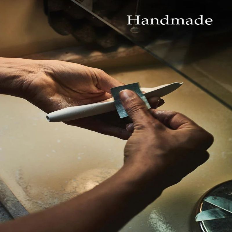 Ceramic Ginkgo Cascading C (Alternating) Branch Chandelier-MEET LIGHTING