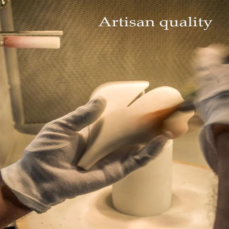 Ceramic Ginkgo Cascading Chandelier-MEET LIGHTING