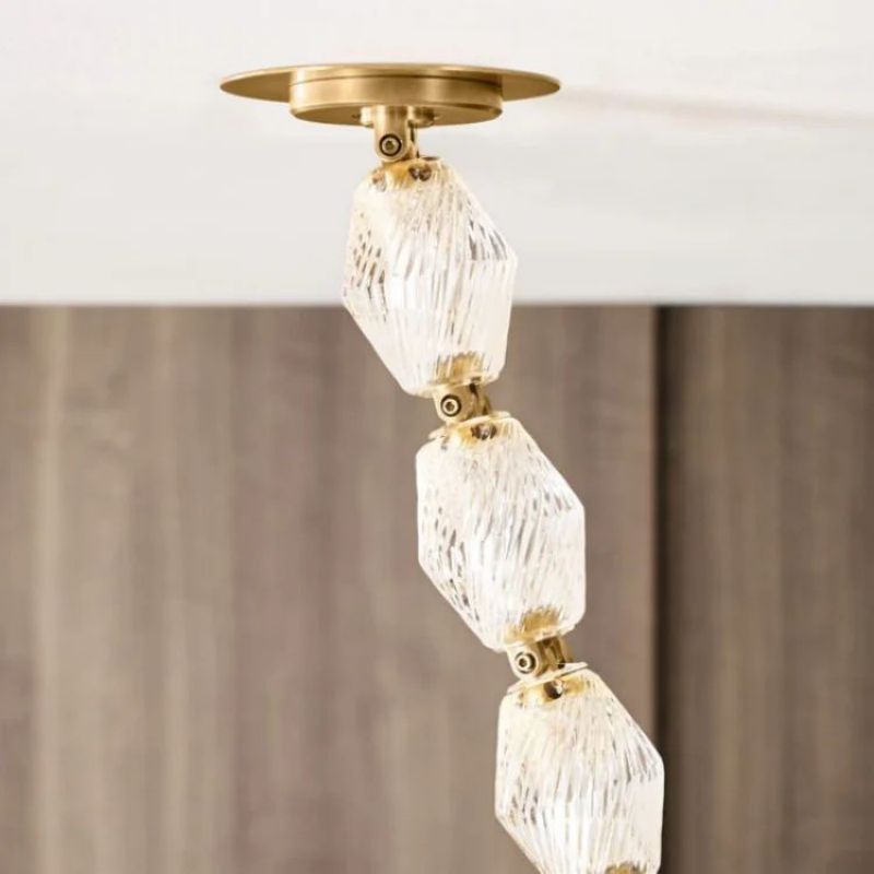 Charm Necklace Chandelier-MEET LIGHTING
