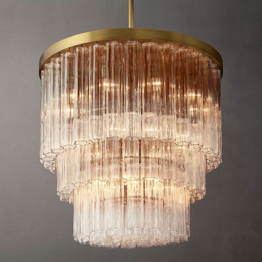 Chelo Round Chandelier-MEET LIGHTING