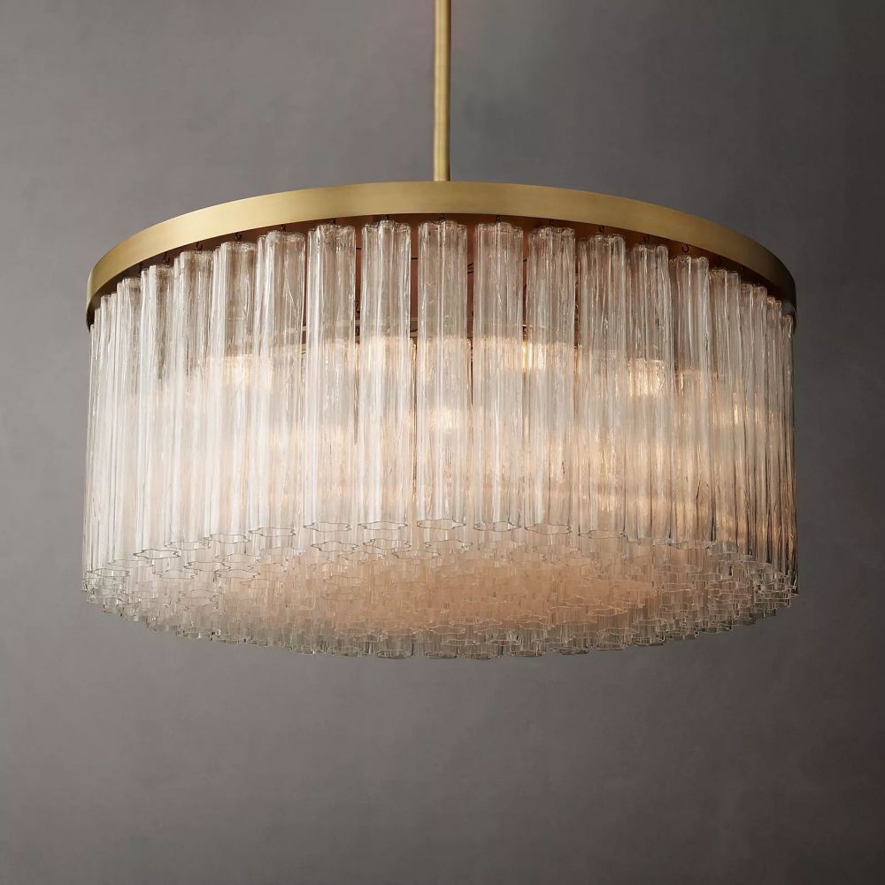 Chelo Round Chandelier-MEET LIGHTING