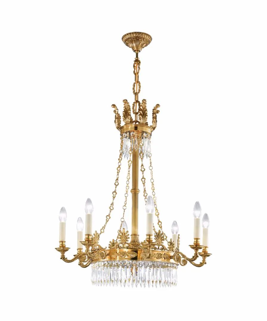 Classical Cheltenham Crystal Glass Chandelier-MEET LIGHTING