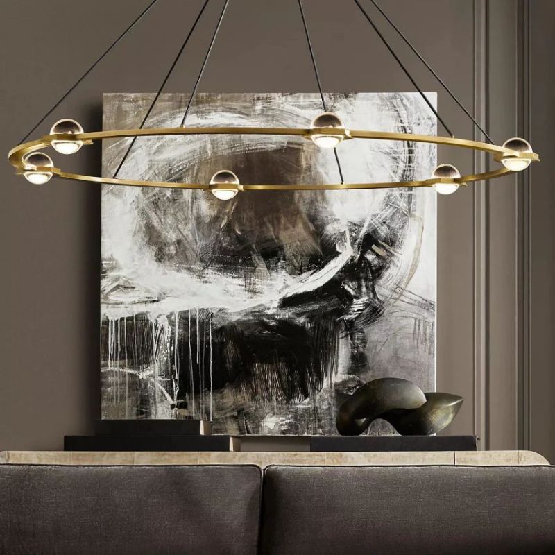 Ecbatant Round Chandelier-MEET LIGHTING
