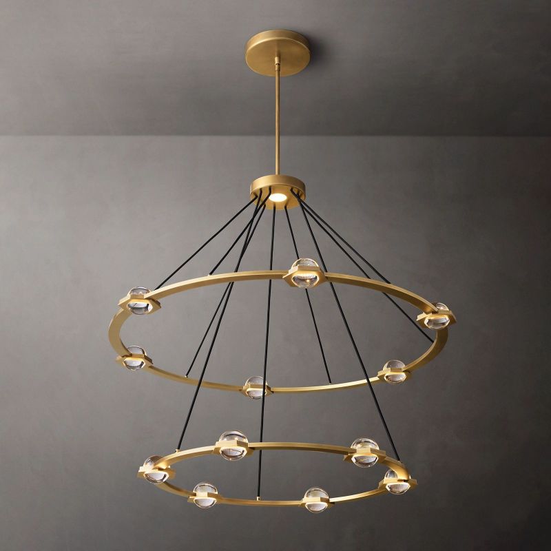 Ecbatant Round Chandelier-MEET LIGHTING