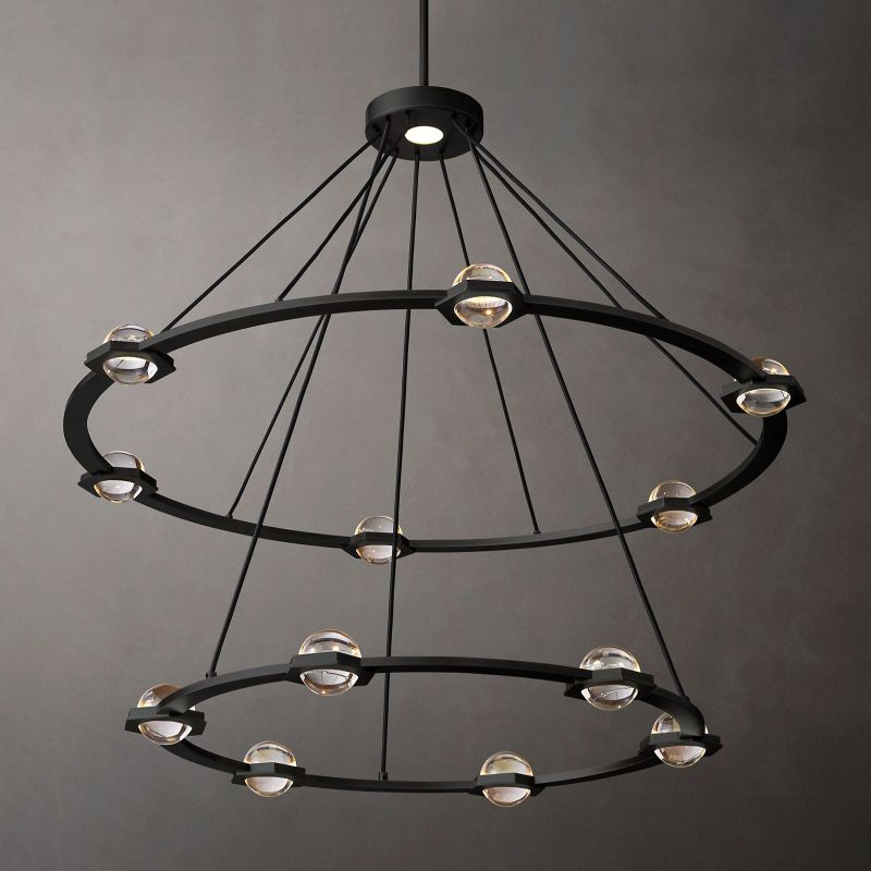 Ecbatant Round Chandelier-MEET LIGHTING