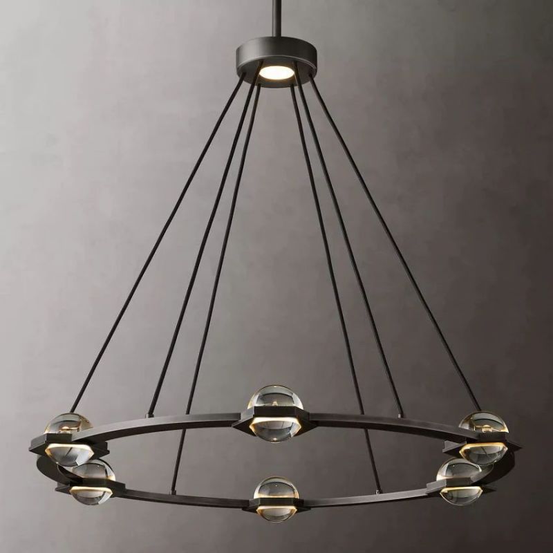 Ecbatant Round Chandelier-MEET LIGHTING