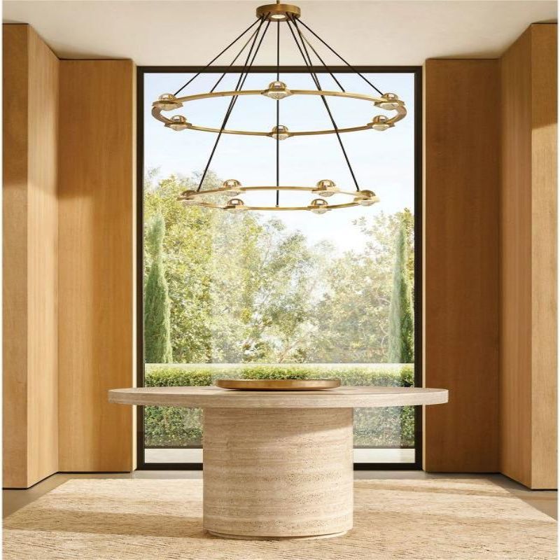 Ecbatant Round Chandelier-MEET LIGHTING