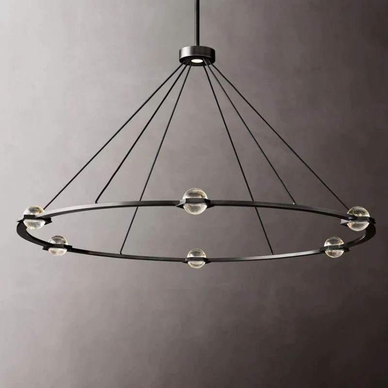 Ecbatant Round Chandelier-MEET LIGHTING