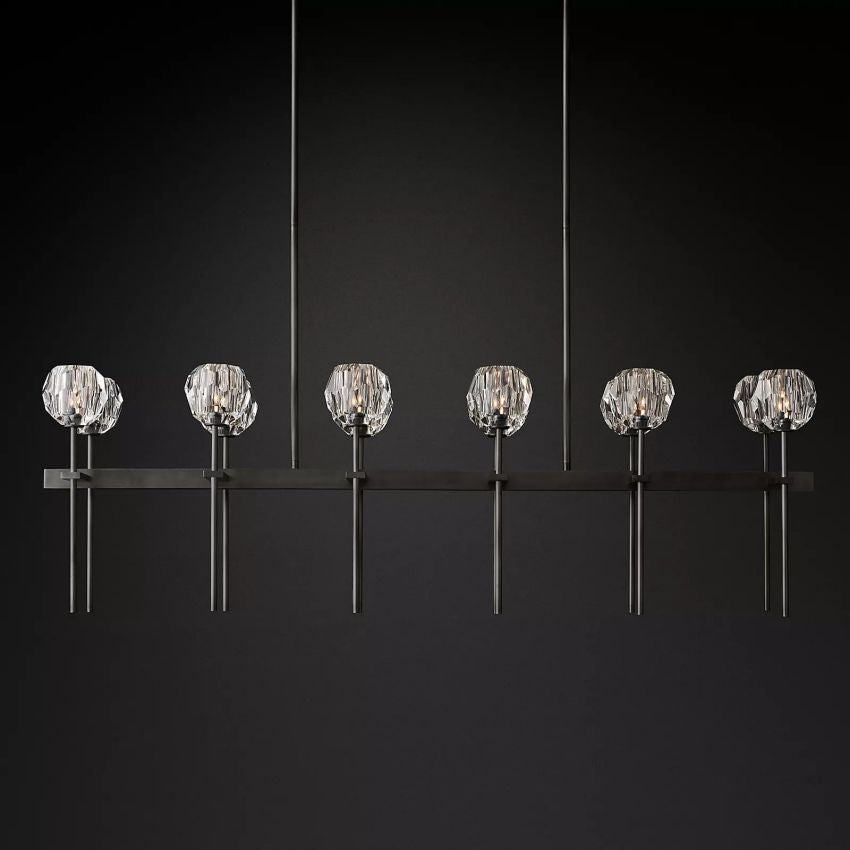 Boule Linear Chandelier-MEET LIGHTING